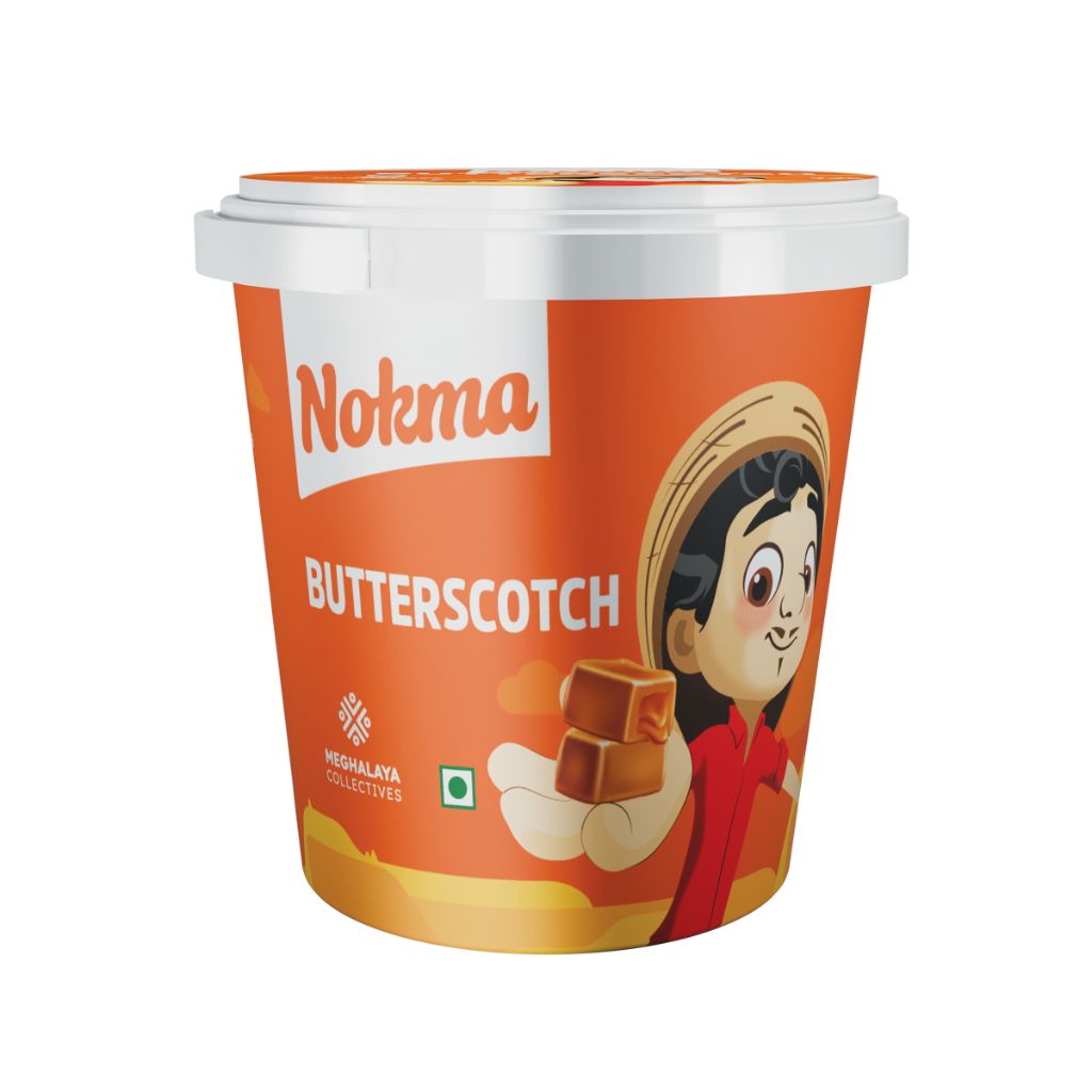 NOKMA BUTTERSCOTCH ICE CREAM IML