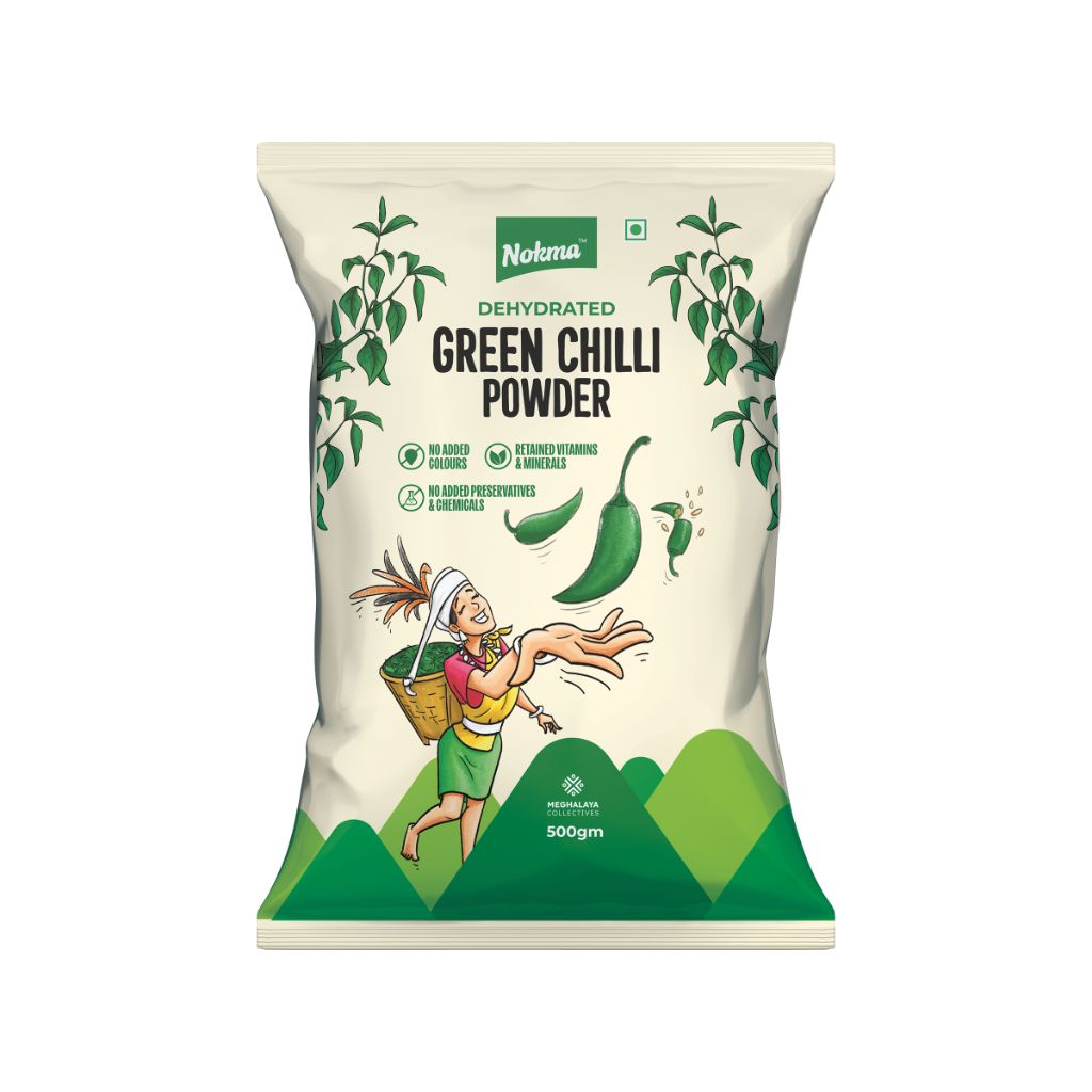 DEHYDRATED GREEN CHILLI POWDERS