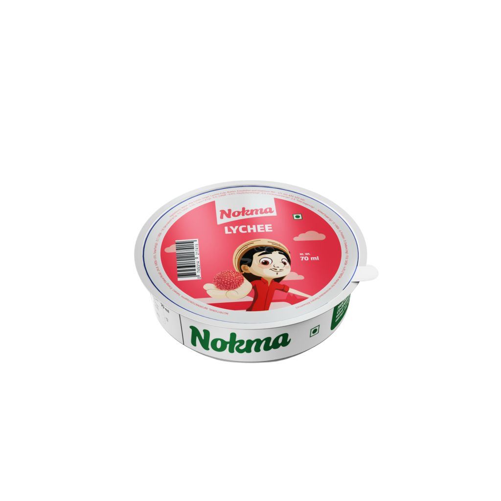 NOKMA LYCHEE ICE CREAM CUP