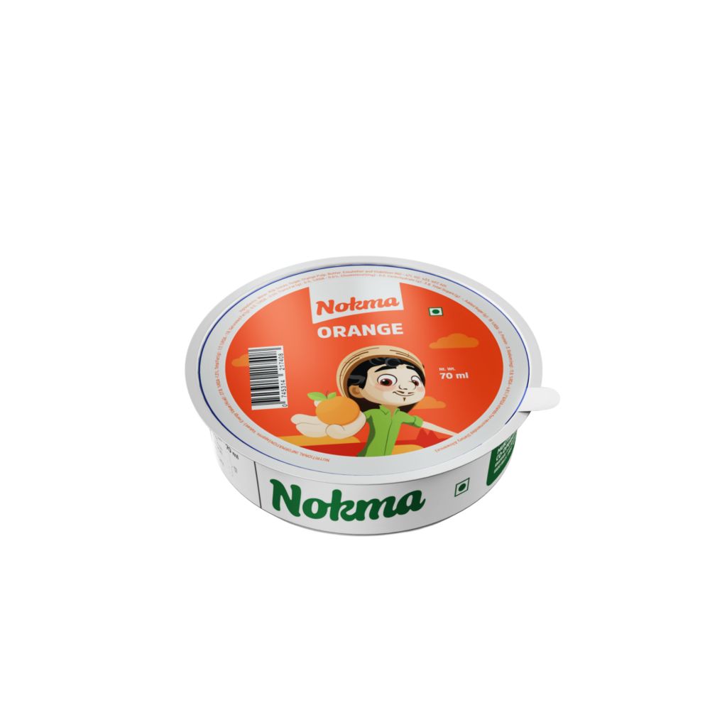 NOKMA ORANGE ICE CREAM CUP