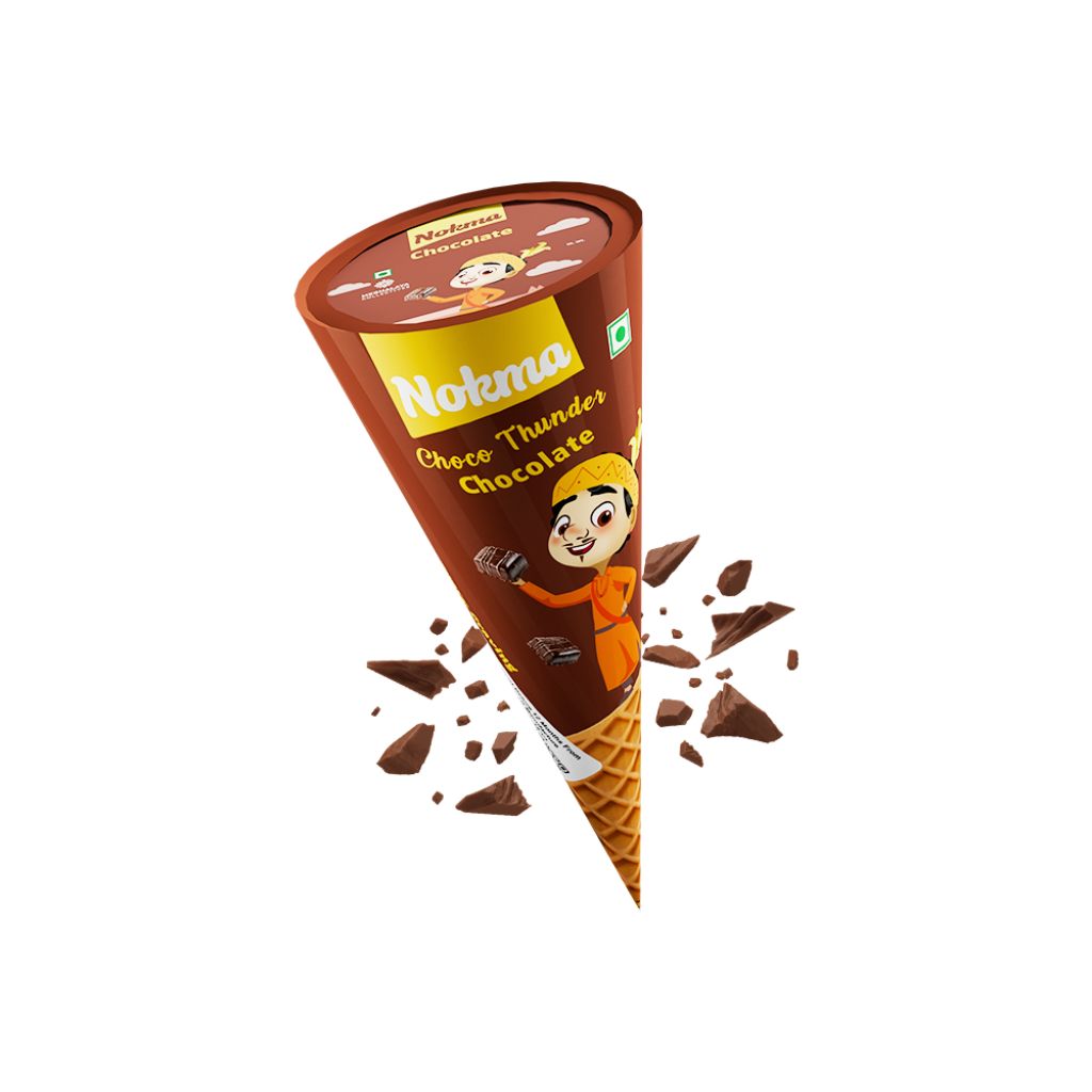 NOKMA CHOCO THUNDER - ICE CREAM CONES